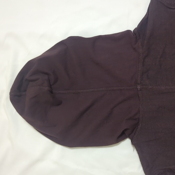 Free People Movement Huddle Printed Hooded Layer, Color Rainbow Brown Size S/P - Picture 10 of 15